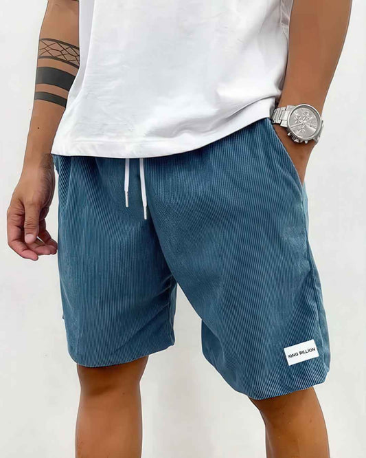 Herreshorts afslappede shorts med løs pasform