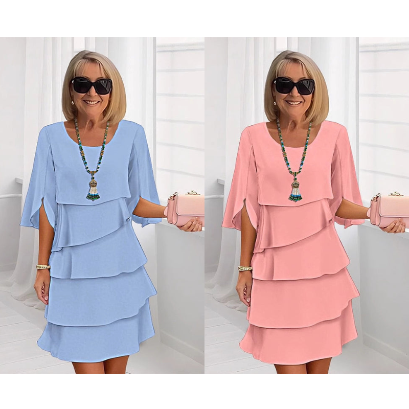 Sommerkjole Dame elegant strandkjole
