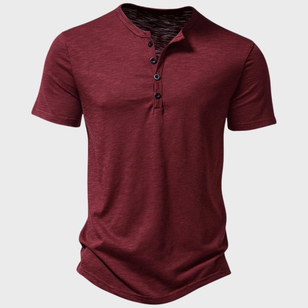 Herre T-shirt blød casual fritidstrøje