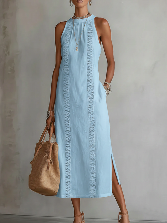 Sommerkjole elegant midikjole festlig lejlighed