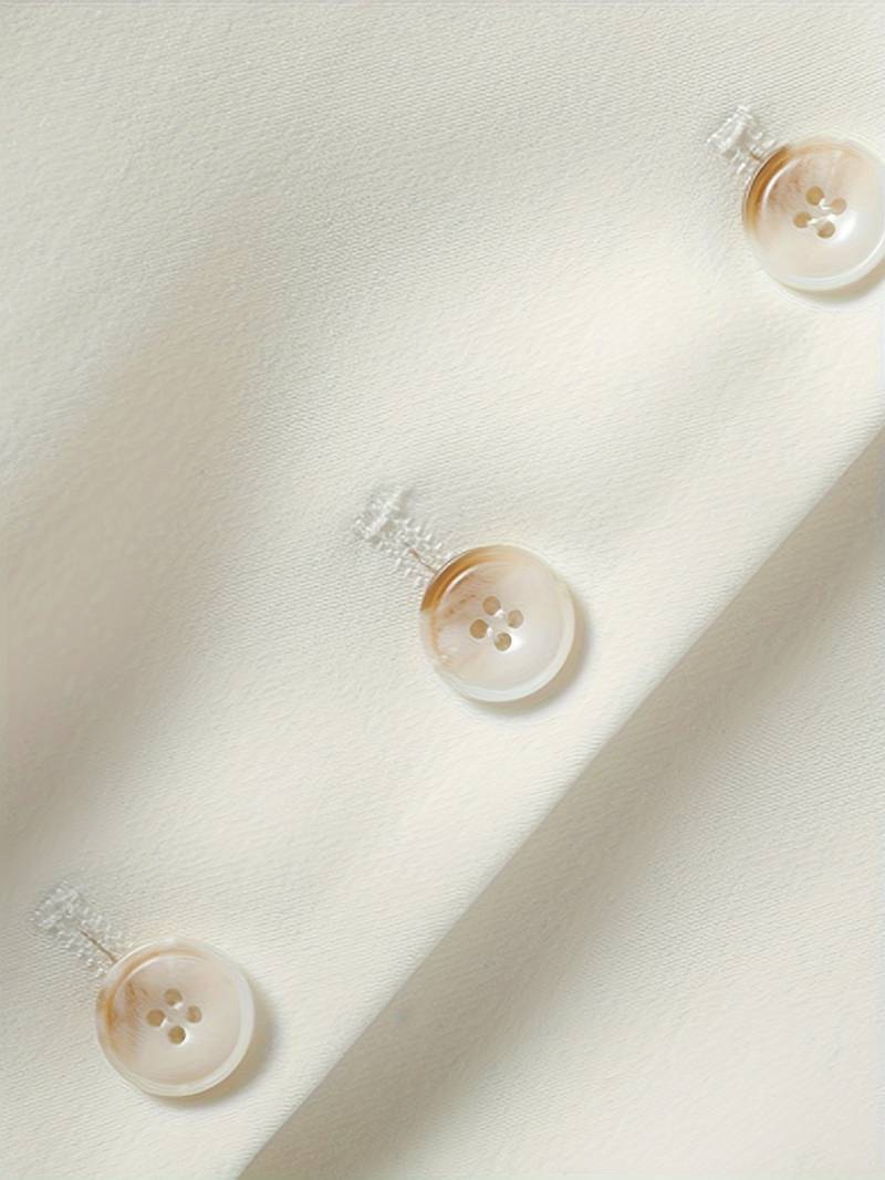 Kjole knaplukning elegant hverdagskjole