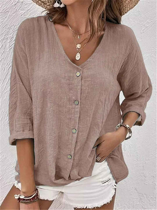 Bluse dame elegant hverdagstøj