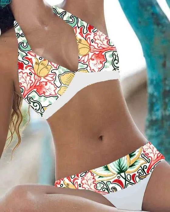 Bikini dame blomstret badedragt kvinder