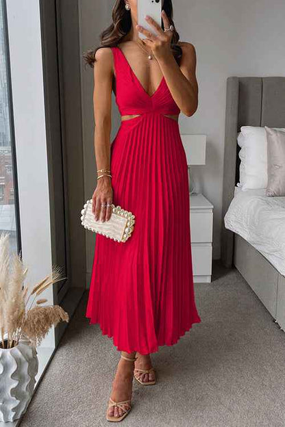 Gallakjole flowing maxi til bryllup og fest