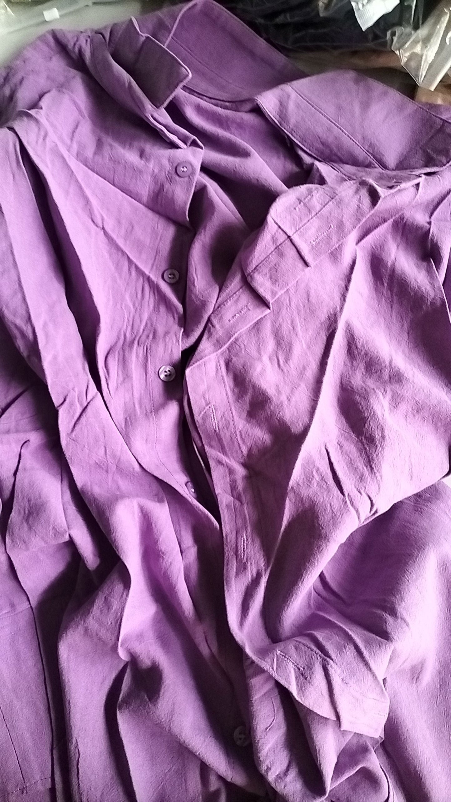 Dame skjorte afslappet hør look sommer top