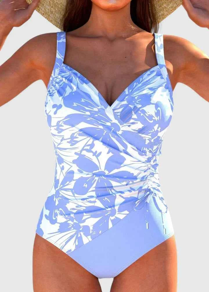 Badedragt stribet slim-fit badetøj