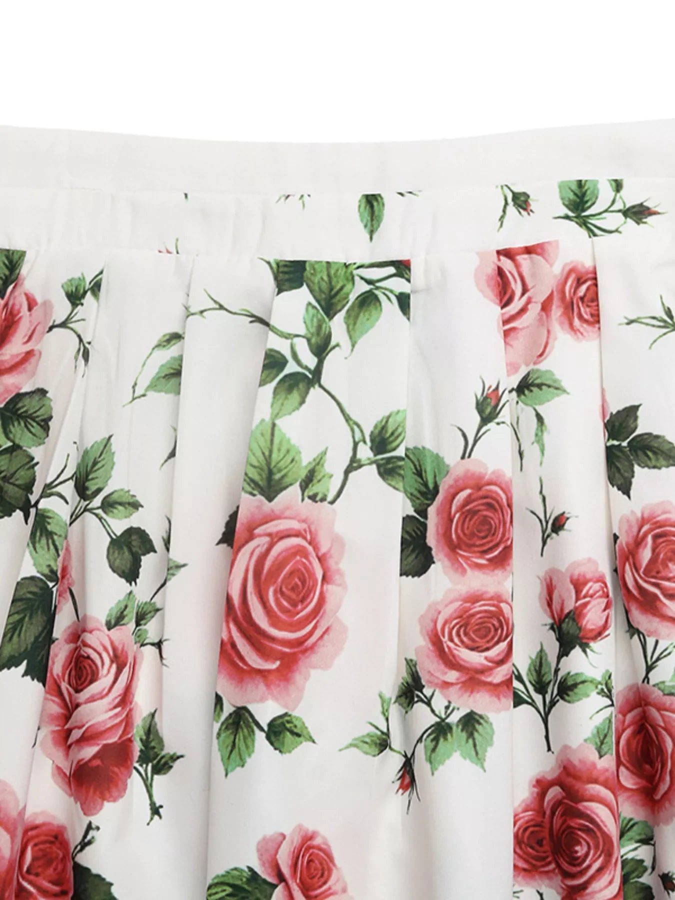 Nederdel dame blomsterprint sommerkjole