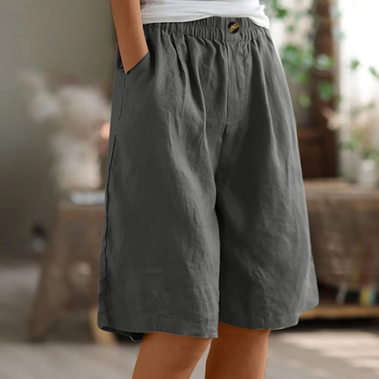 Dame shorts løse sommerlige strandshorts