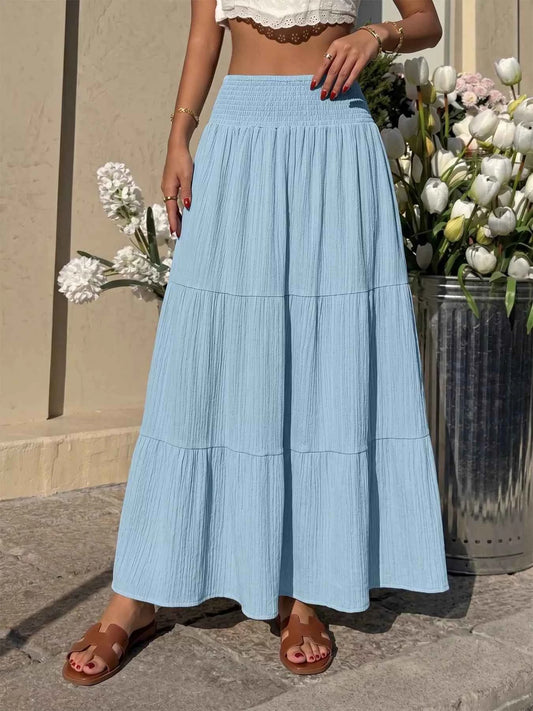 Dame nederdel elegant lang festnederdel