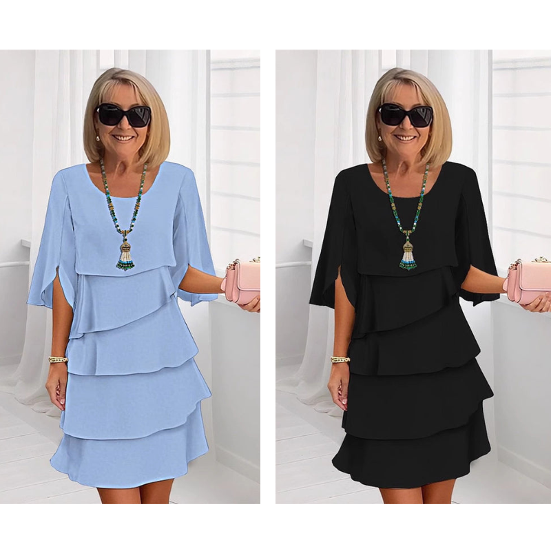 Sommerkjole Dame elegant strandkjole