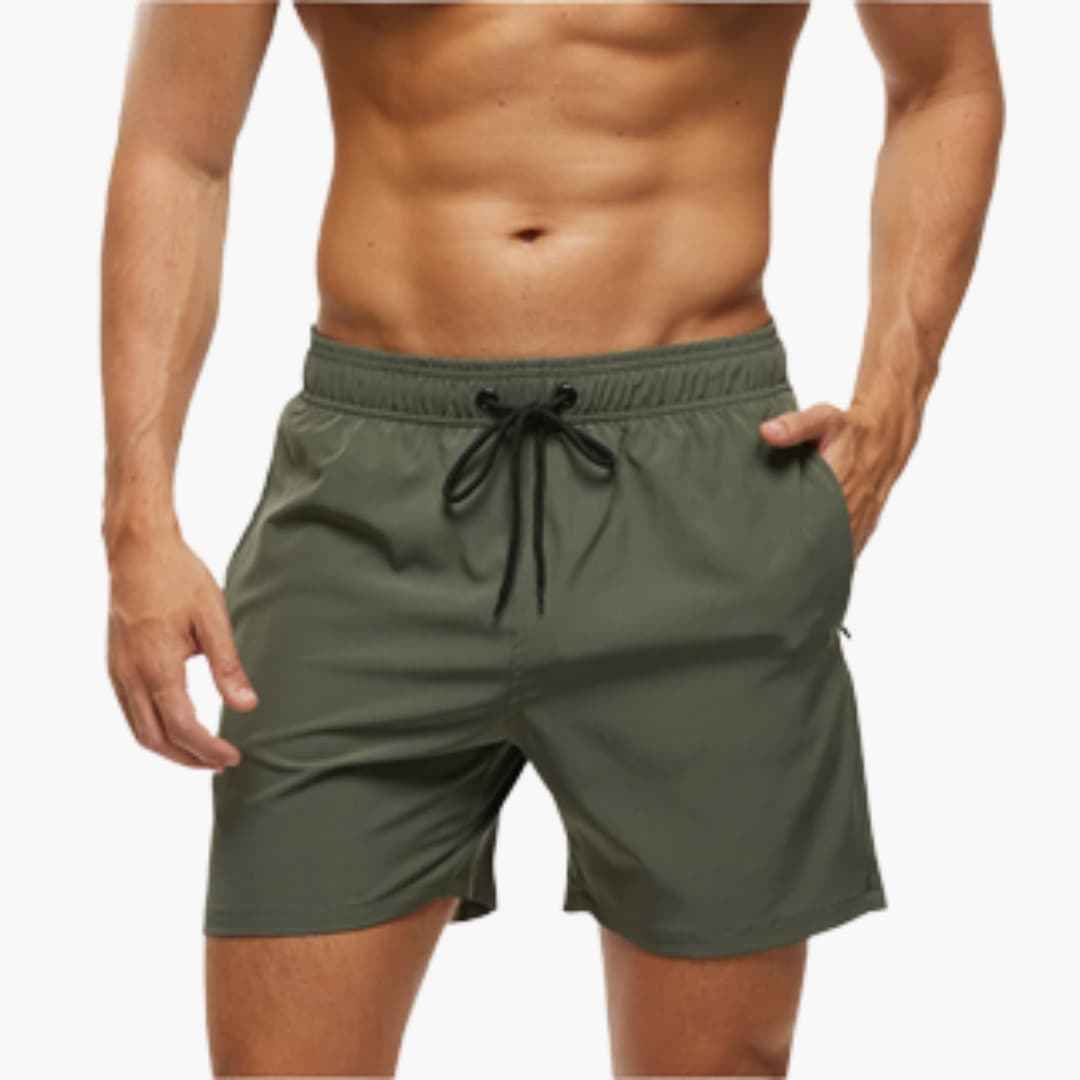 Badeshorts herre hurtigtørrende strandtøj