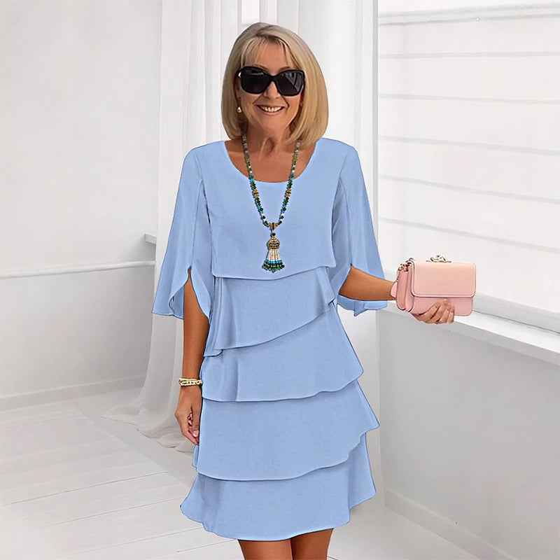 Sommerkjole Dame elegant strandkjole