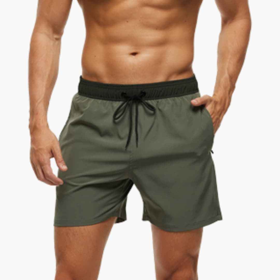 Badeshorts herre hurtigtørrende strandtøj