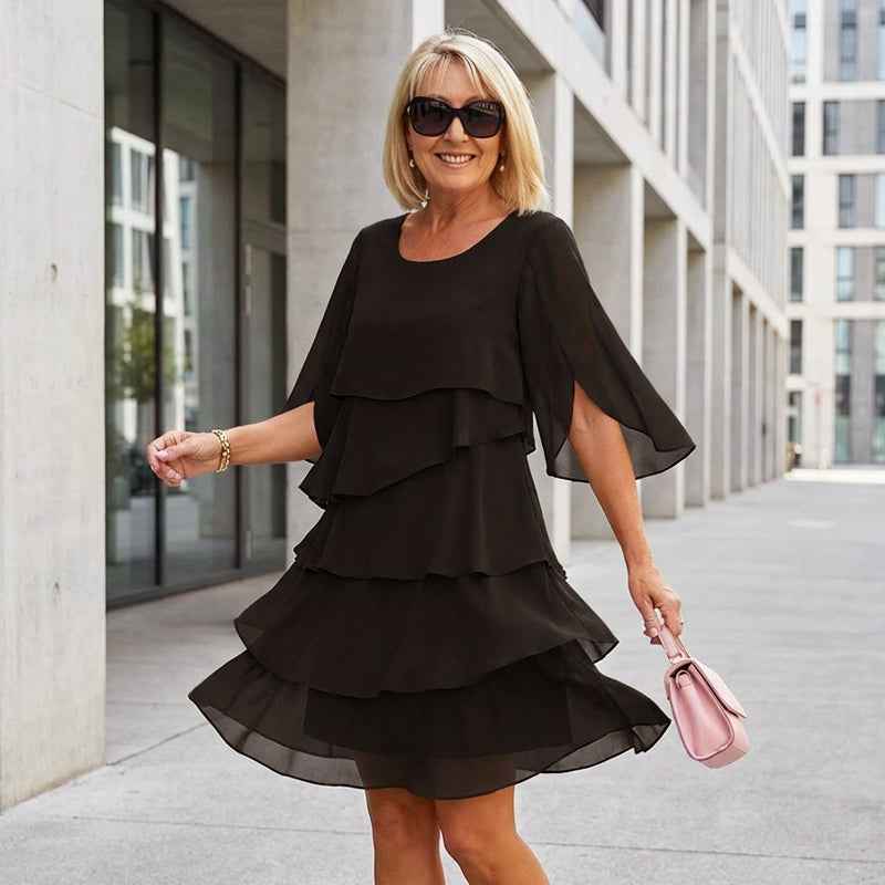 Sommerkjole Dame elegant strandkjole