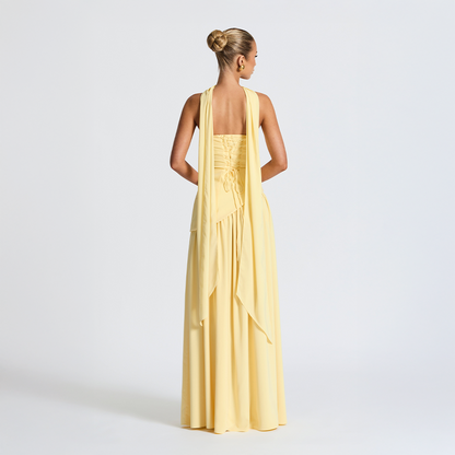 Gallakjole elegant lang aftenkjole