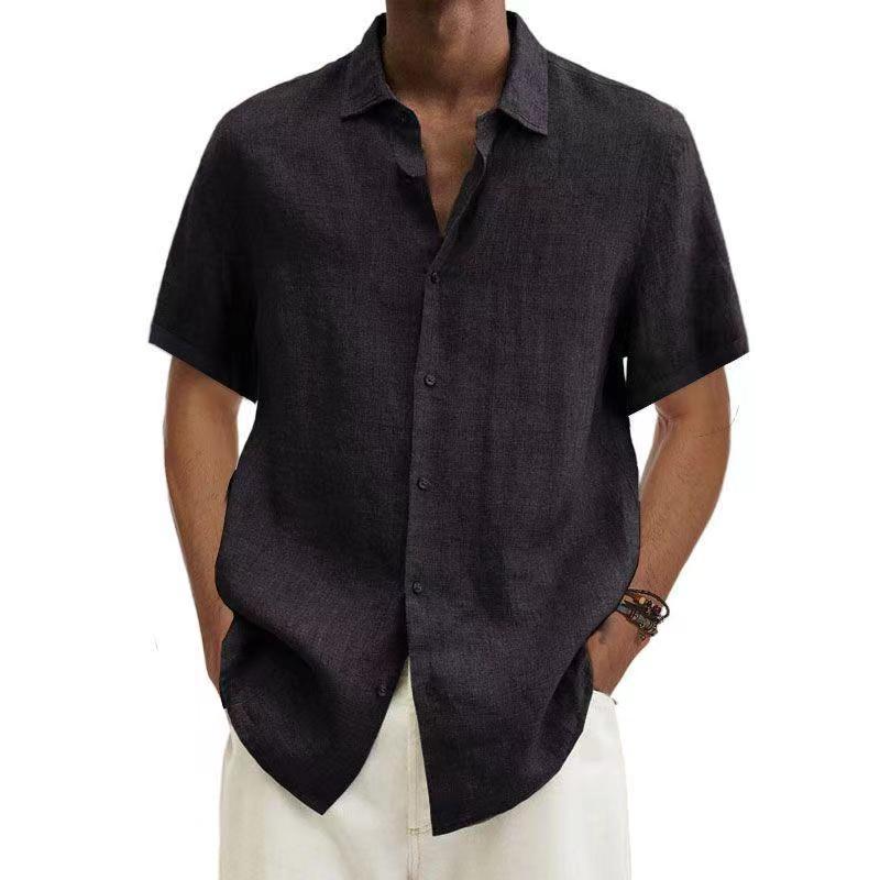 Dame skjorte afslappet hør look sommer top