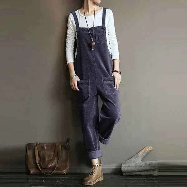 Overalls shorts dame corduroy sommer outfit