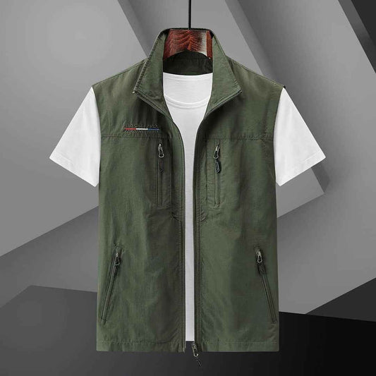 Herre vest casual outdoor beklædning