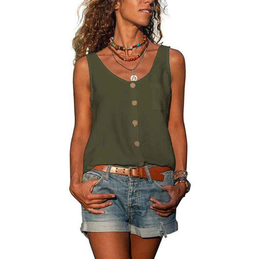 Dame top elegant casual bluse