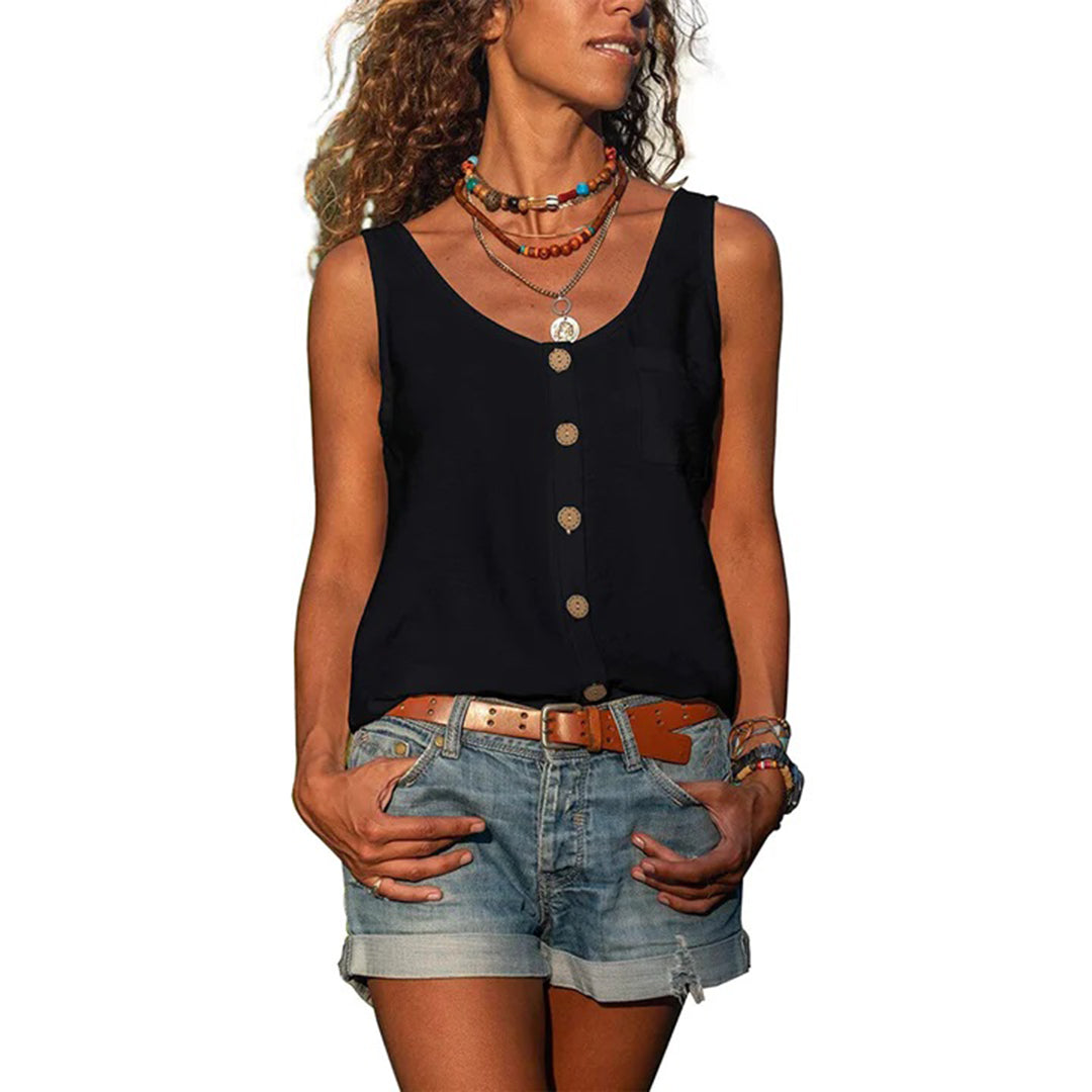 Dame top elegant casual bluse