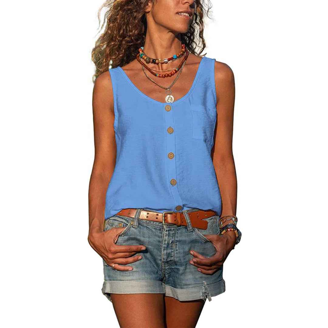 Dame top elegant casual bluse