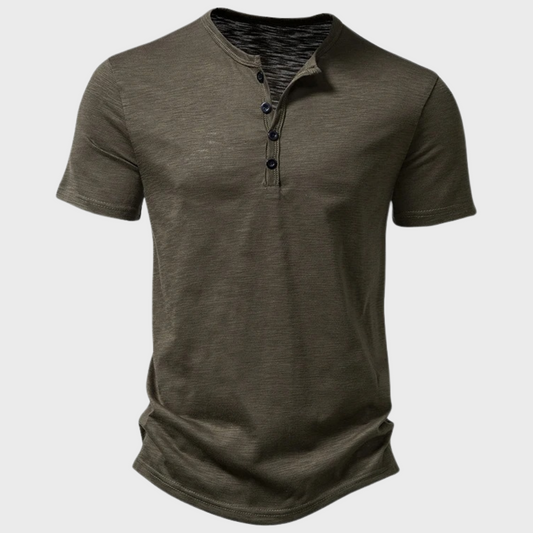 Herre T-shirt blød casual fritidstrøje
