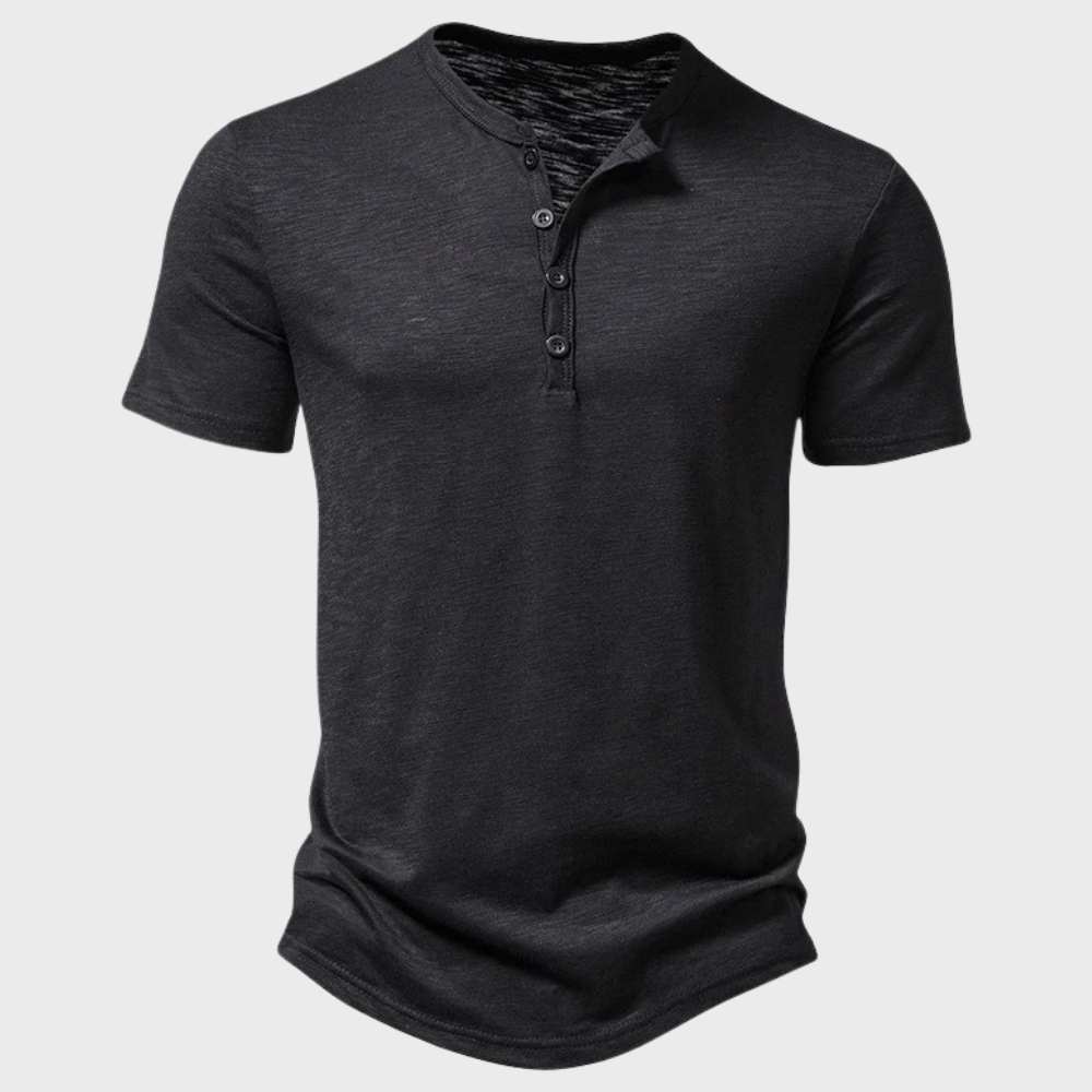 Herre T-shirt blød casual fritidstrøje