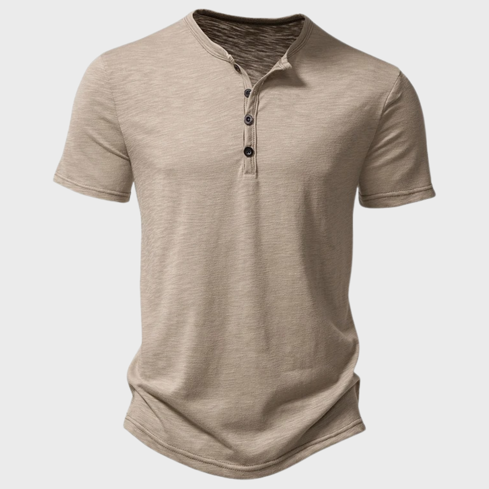 Herre T-shirt blød casual fritidstrøje