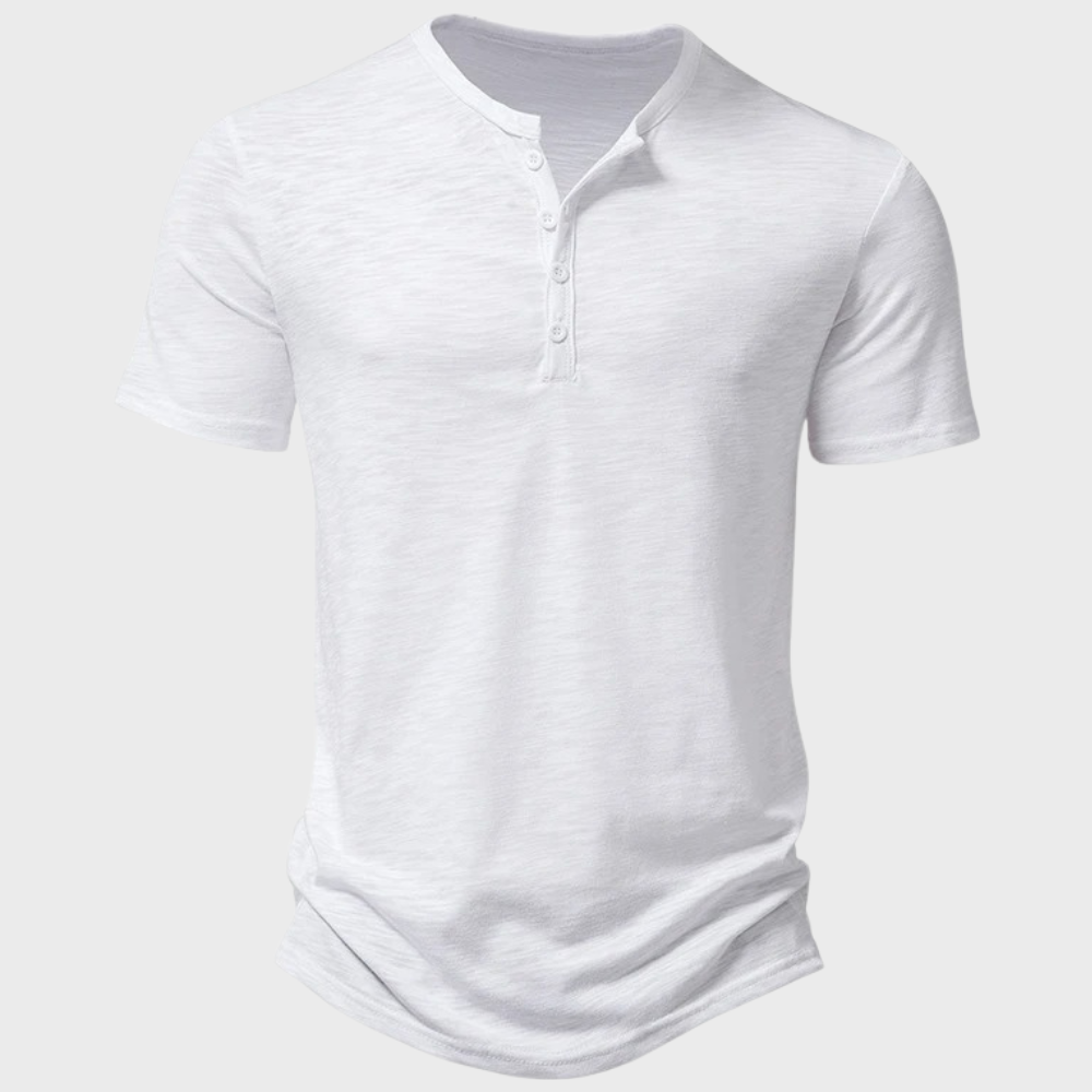 Herre T-shirt blød casual fritidstrøje
