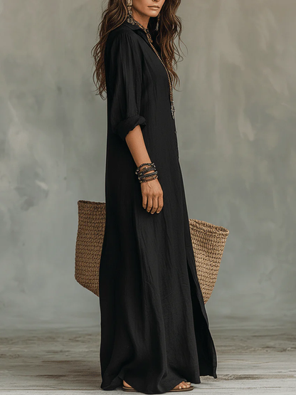 Sommerkjole elegant maxi kjole