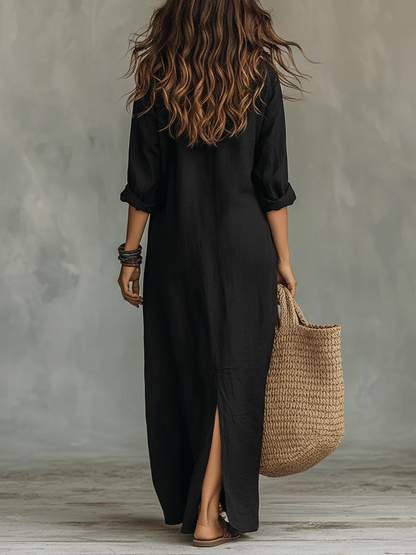 Sommerkjole elegant maxi kjole