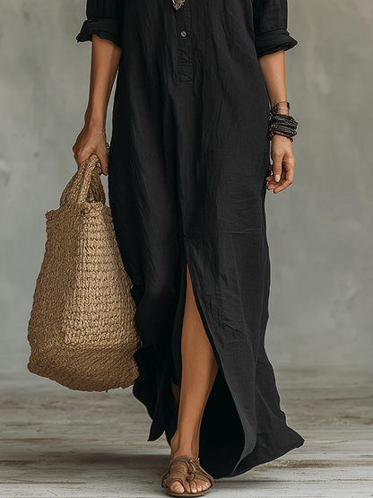 Sommerkjole elegant maxi kjole