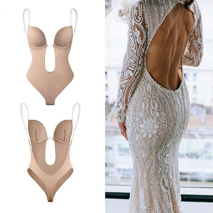 Bodystocking dame formende push up bodystocking
