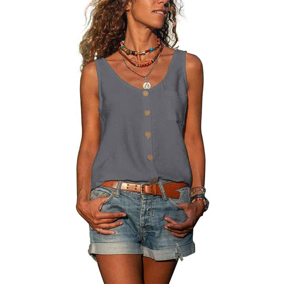 Dame top elegant casual bluse