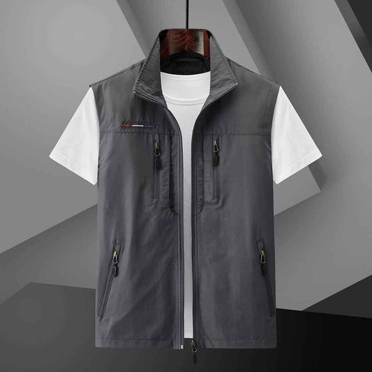 Herre vest casual outdoor beklædning