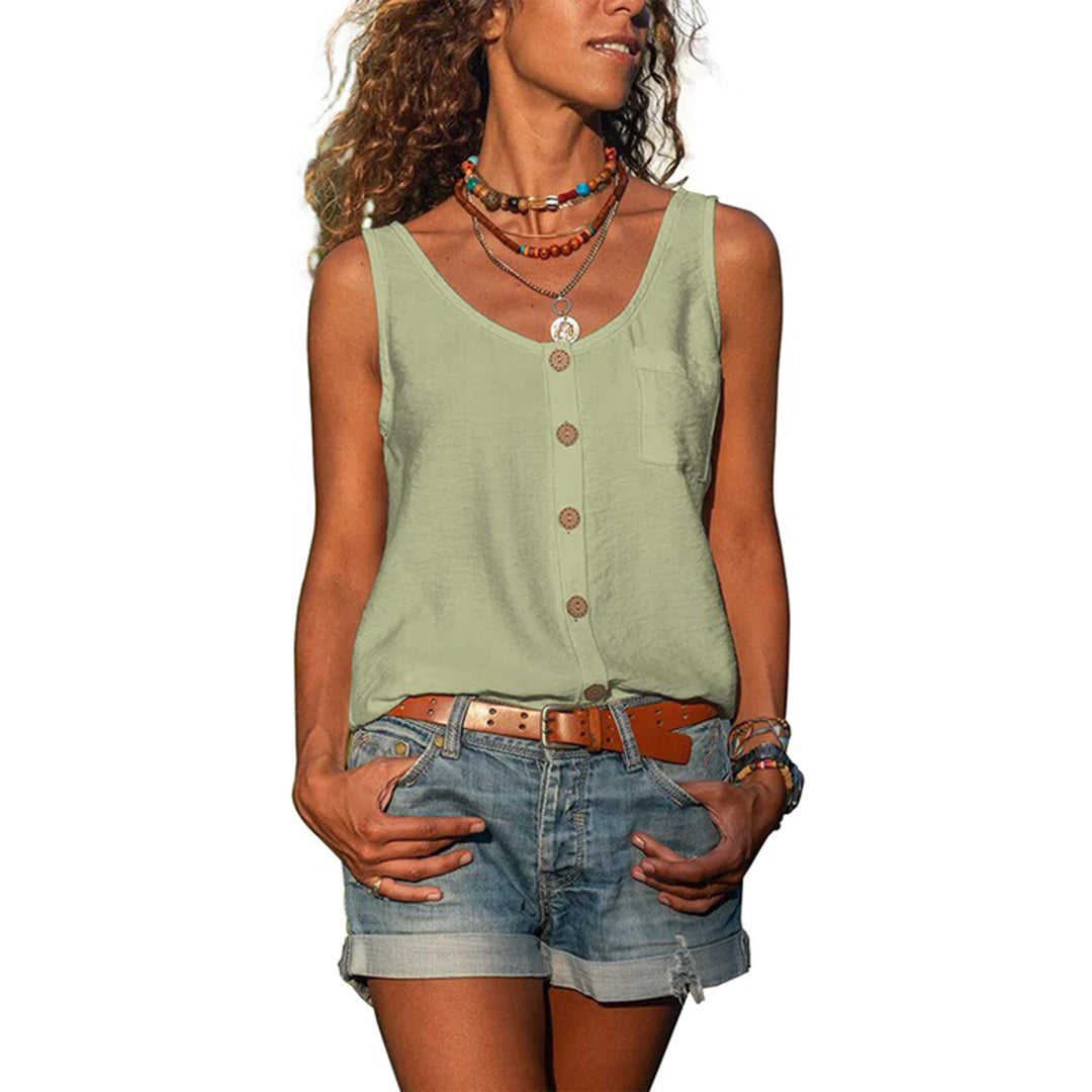 Dame top elegant casual bluse