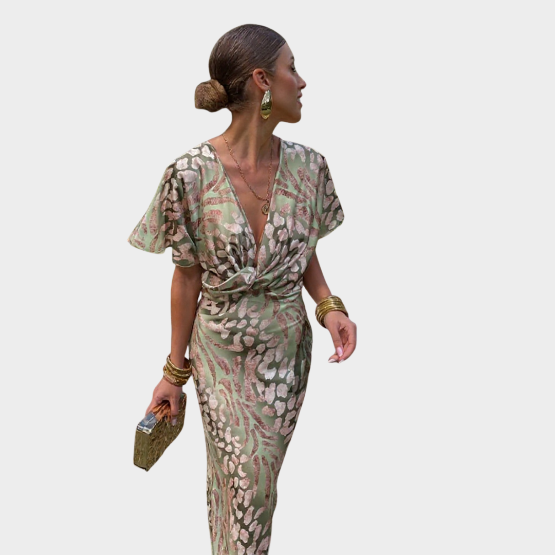 Sommerkjole lang elegant festkjole til damer