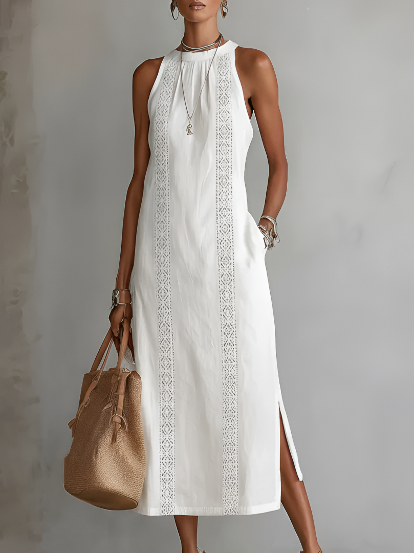 Sommerkjole elegant midikjole festlig lejlighed
