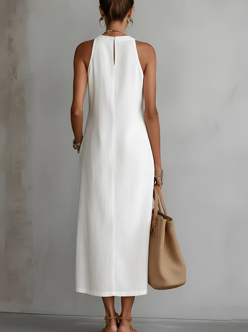 Sommerkjole elegant midikjole festlig lejlighed