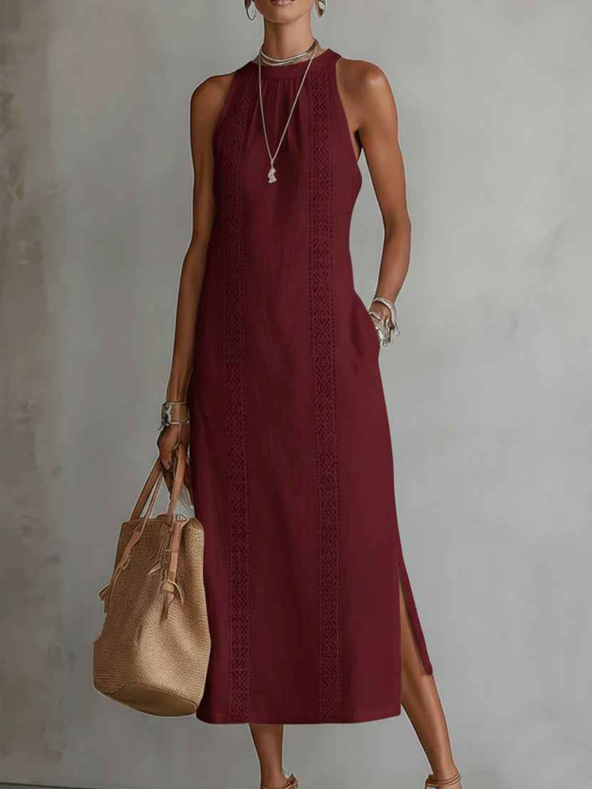 Sommerkjole elegant midikjole festlig lejlighed