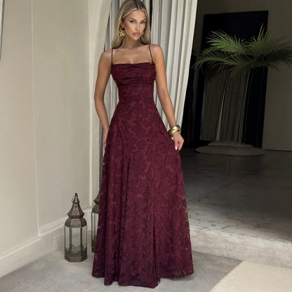 Gallakjole blonde elegant festkjole