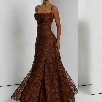 Gallakjole blonde elegant festkjole