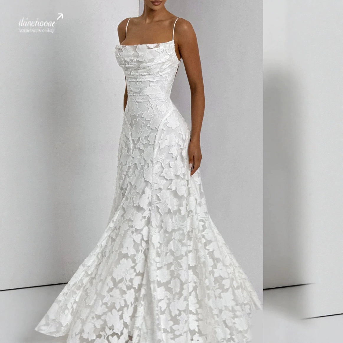 Gallakjole blonde elegant festkjole