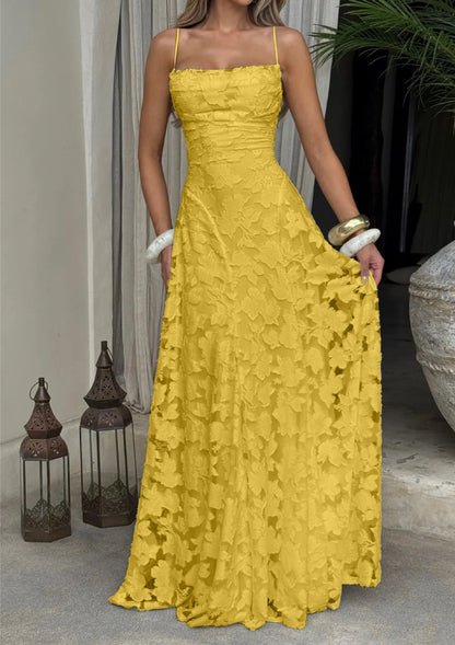 Gallakjole blonde elegant festkjole