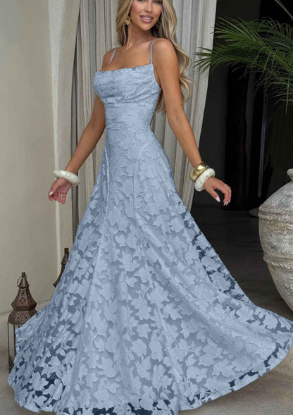 Gallakjole blonde elegant festkjole
