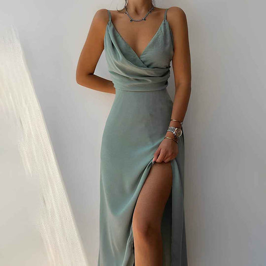 Gallakjole elegant lang aftenkjole
