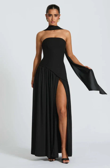 Gallakjole elegant lang festkjole