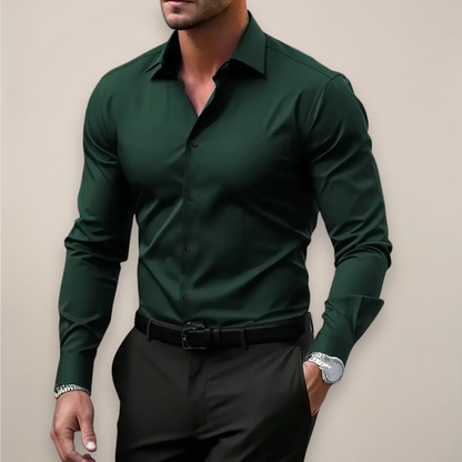 Herreskjorte slim fit elegant beklædning
