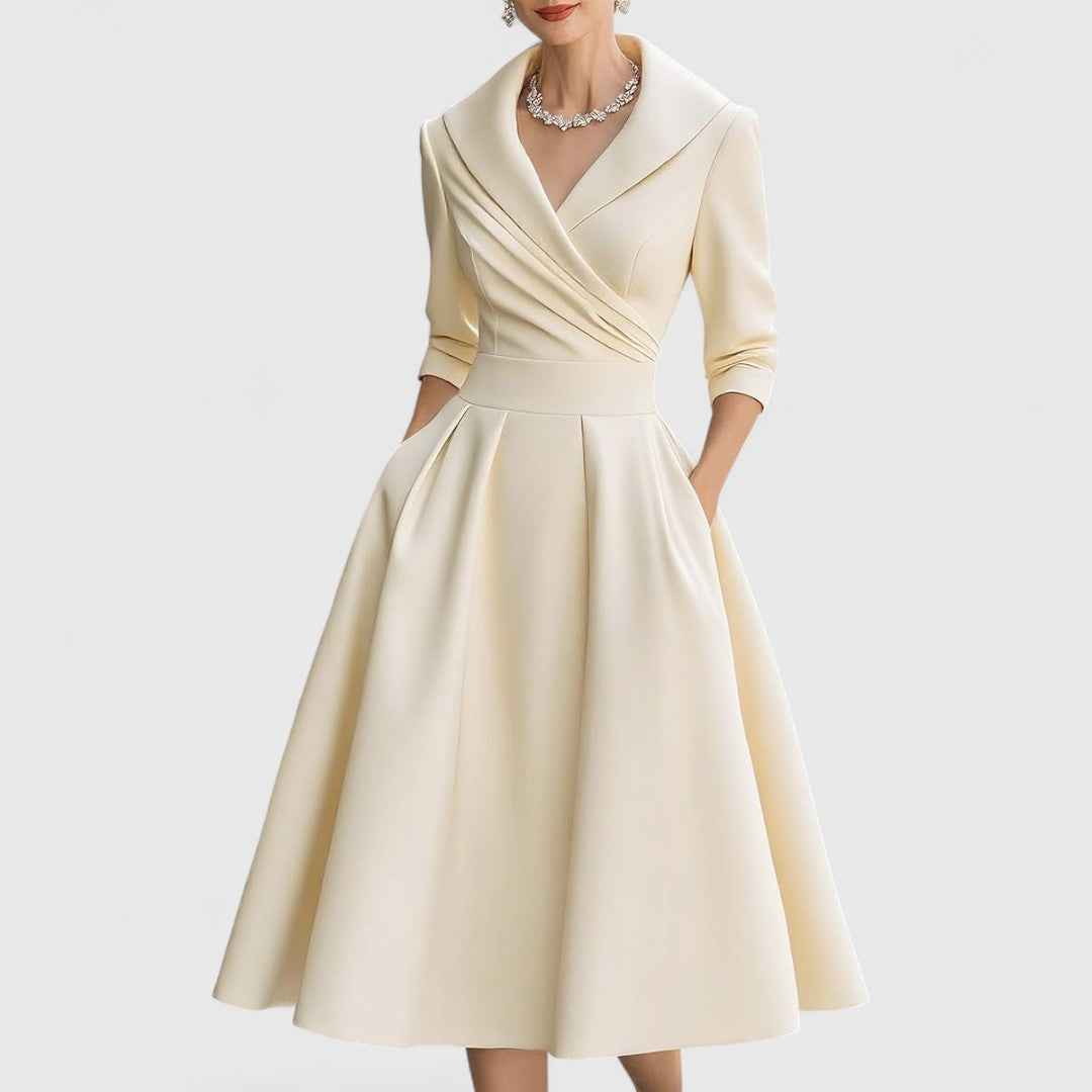 Gallakjole elegant tidløs festkjole til kvinder