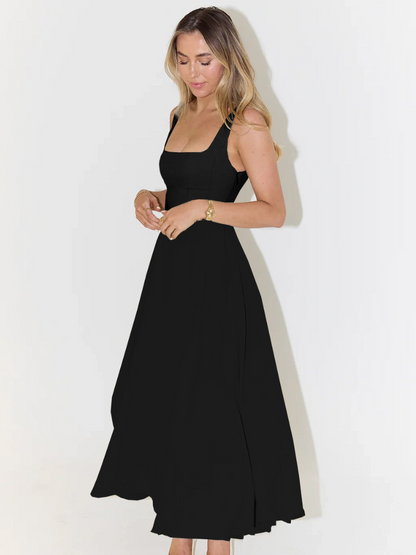 Sommerkjole elegant lang festkjole